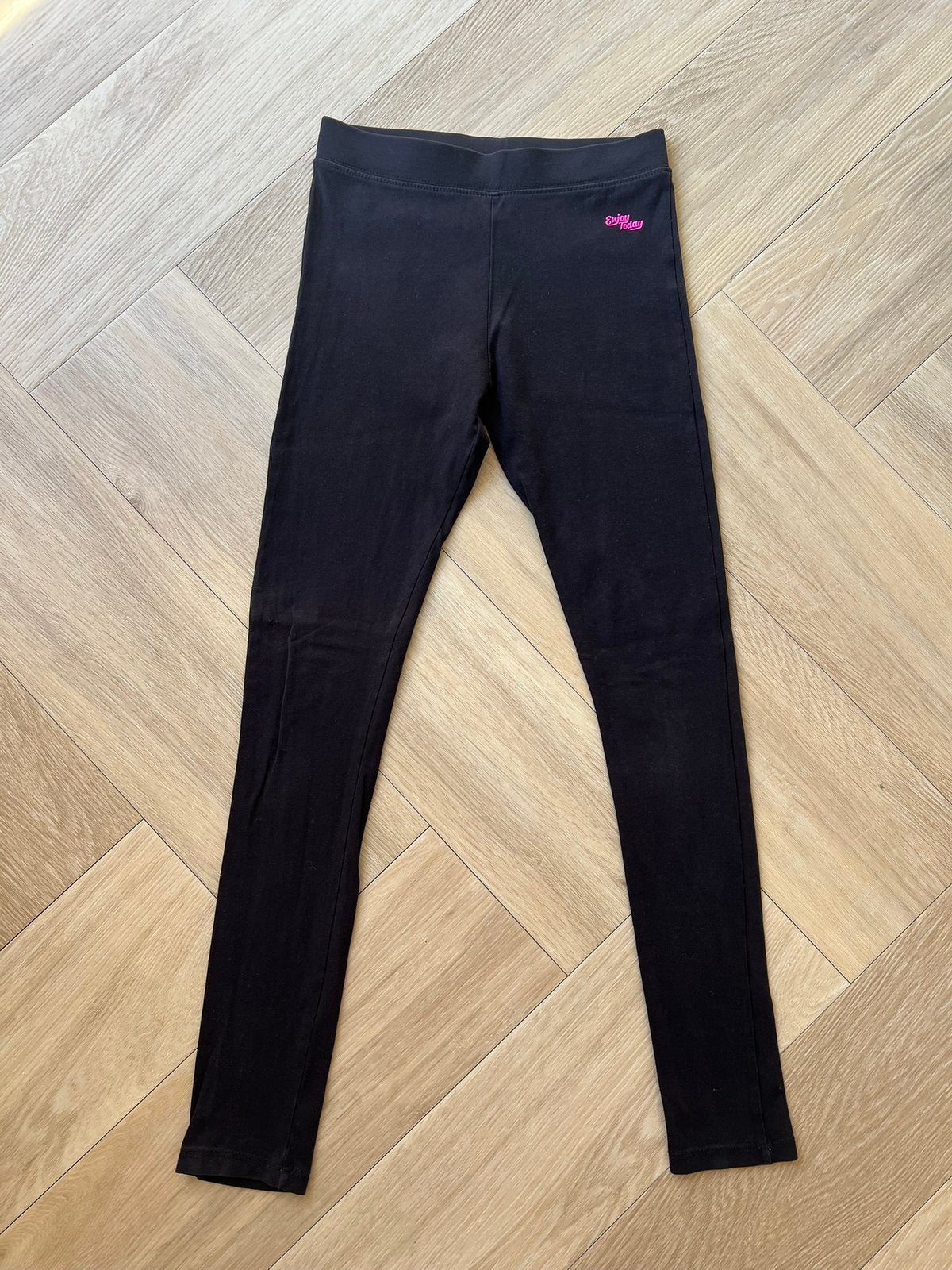 Legging, zwart, We, maat 134/140, Kinderen en Baby's, Kinderkleding | Maat 134, Broek, WE, Meisje, Ophalen of Verzenden