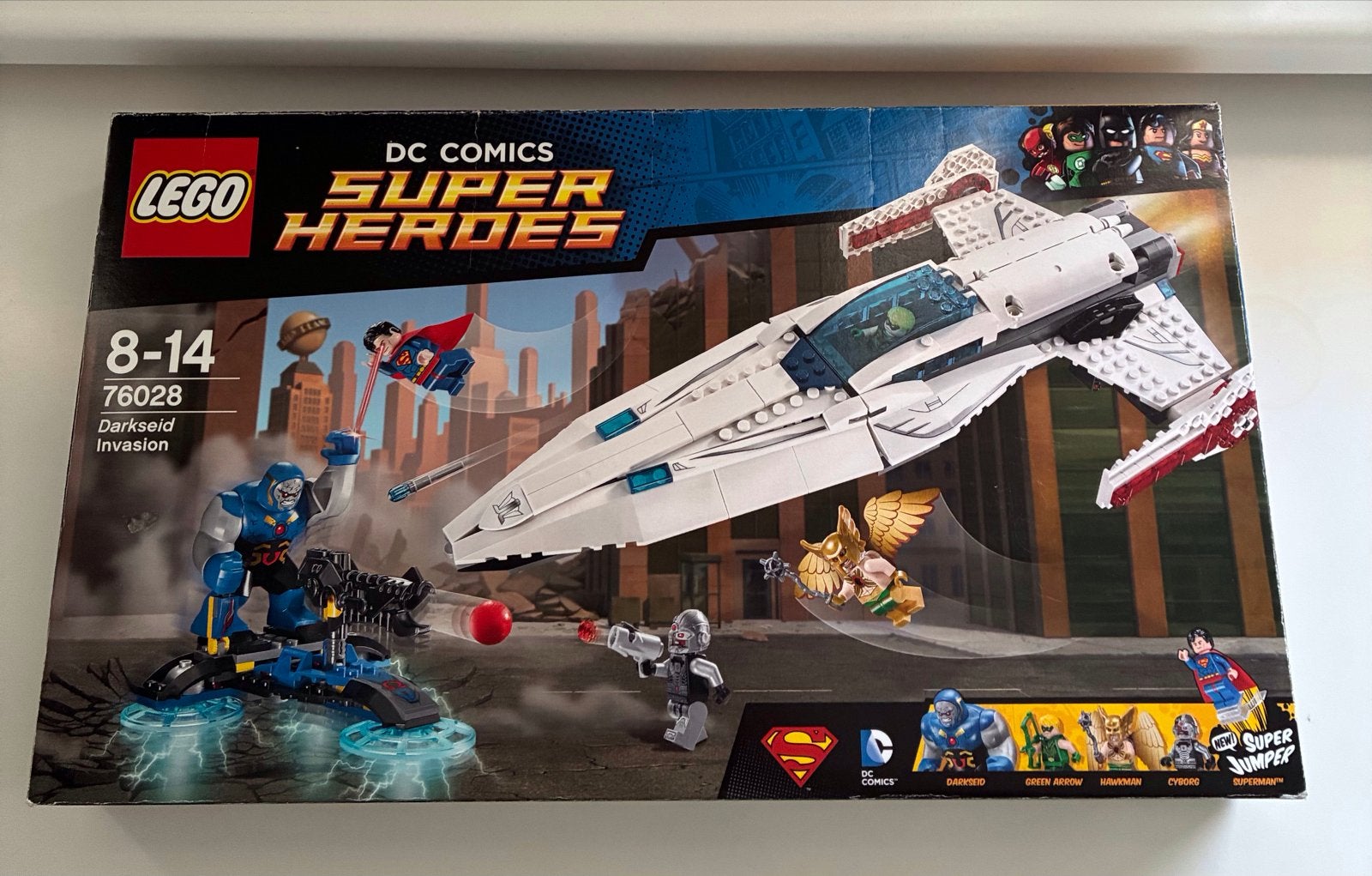 LEGO DC Comics Super Heroes 76028 Darkseid Invasion, Ophalen, Compleet, Overige thema's, Lego