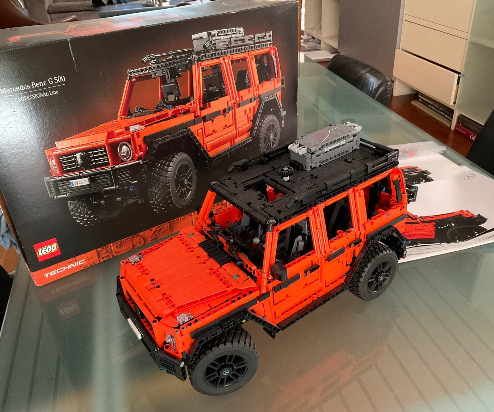 LEGO Technic Mercedes-Benz G 500 PROFESSIONAL Line, Ophalen, Zo goed als nieuw, Overige schalen, Auto onroad