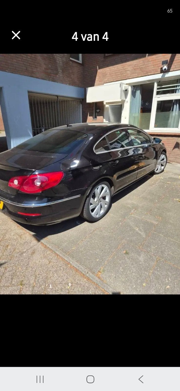 Volkswagen Passat 2.0 TSI 147KW CC AUT 2009 Zwart, Auto's, 4 cilinders, 1984 cc, 4 stoelen, Zwart