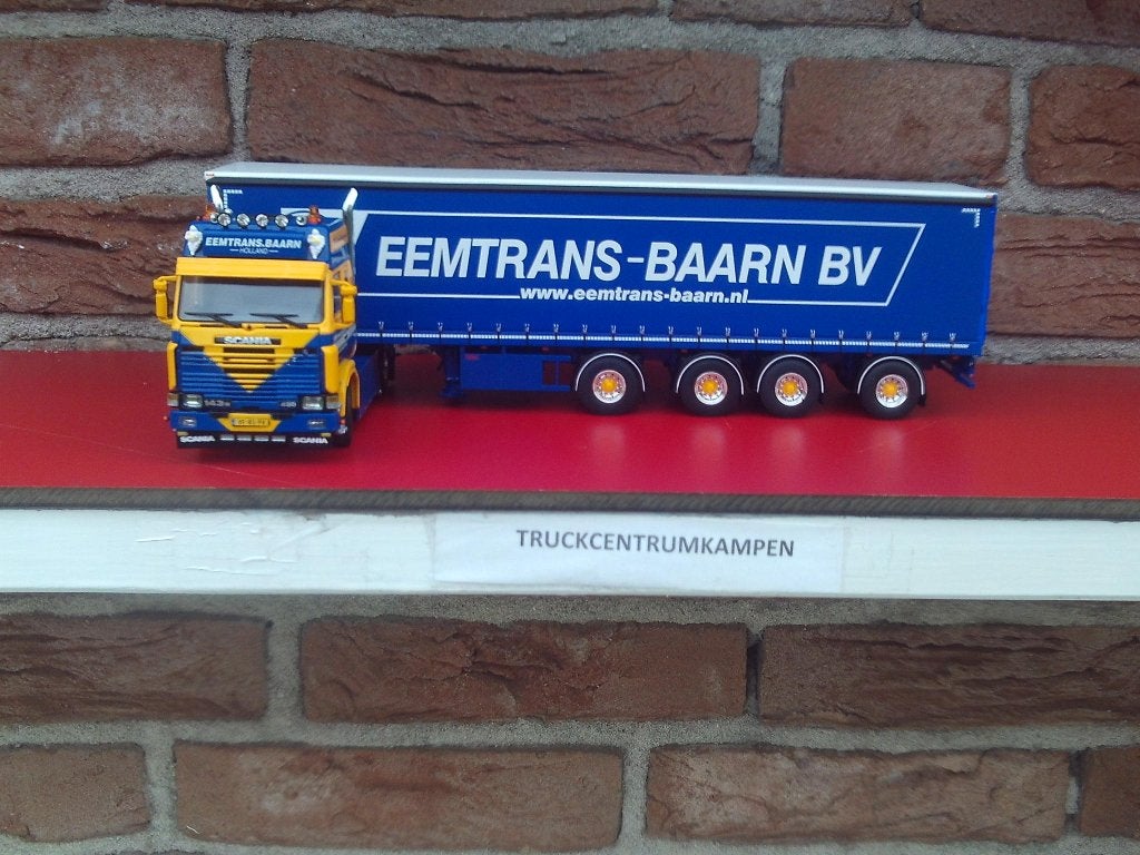 WSI  Scania  3  4 x 2  van  Eemtrans  uit  Baarn., Hobby en Vrije tijd, Ophalen of Verzenden, Nieuw, Bus of Vrachtwagen, Wsi