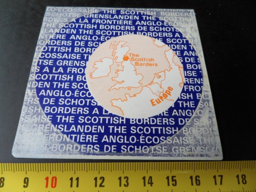 sticker The Scottish Borders *, Ophalen, Zo goed als nieuw