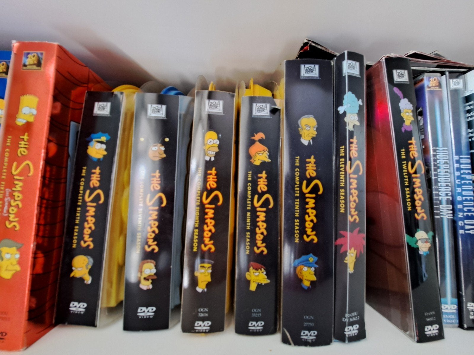 The Simpsons Complete Seizoenen 1-12 DVD Collectie, Ophalen, Seizoen 3, Engels, Alle leeftijden