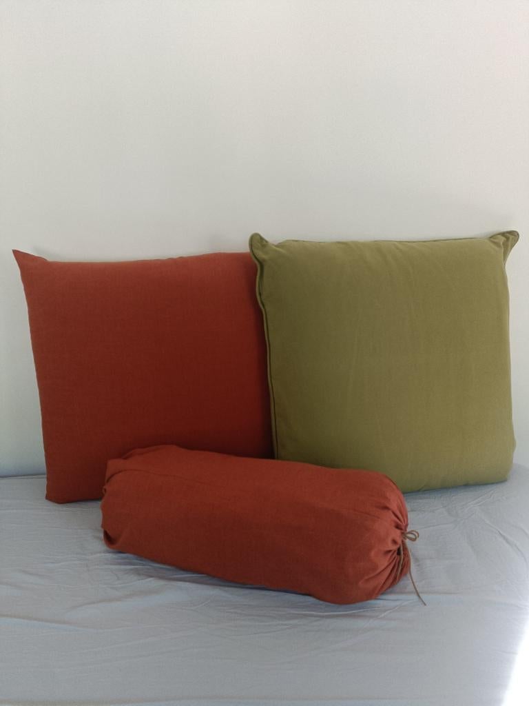 Set grote kussen 72x72, Ophalen, Gebruikt, Vierkant