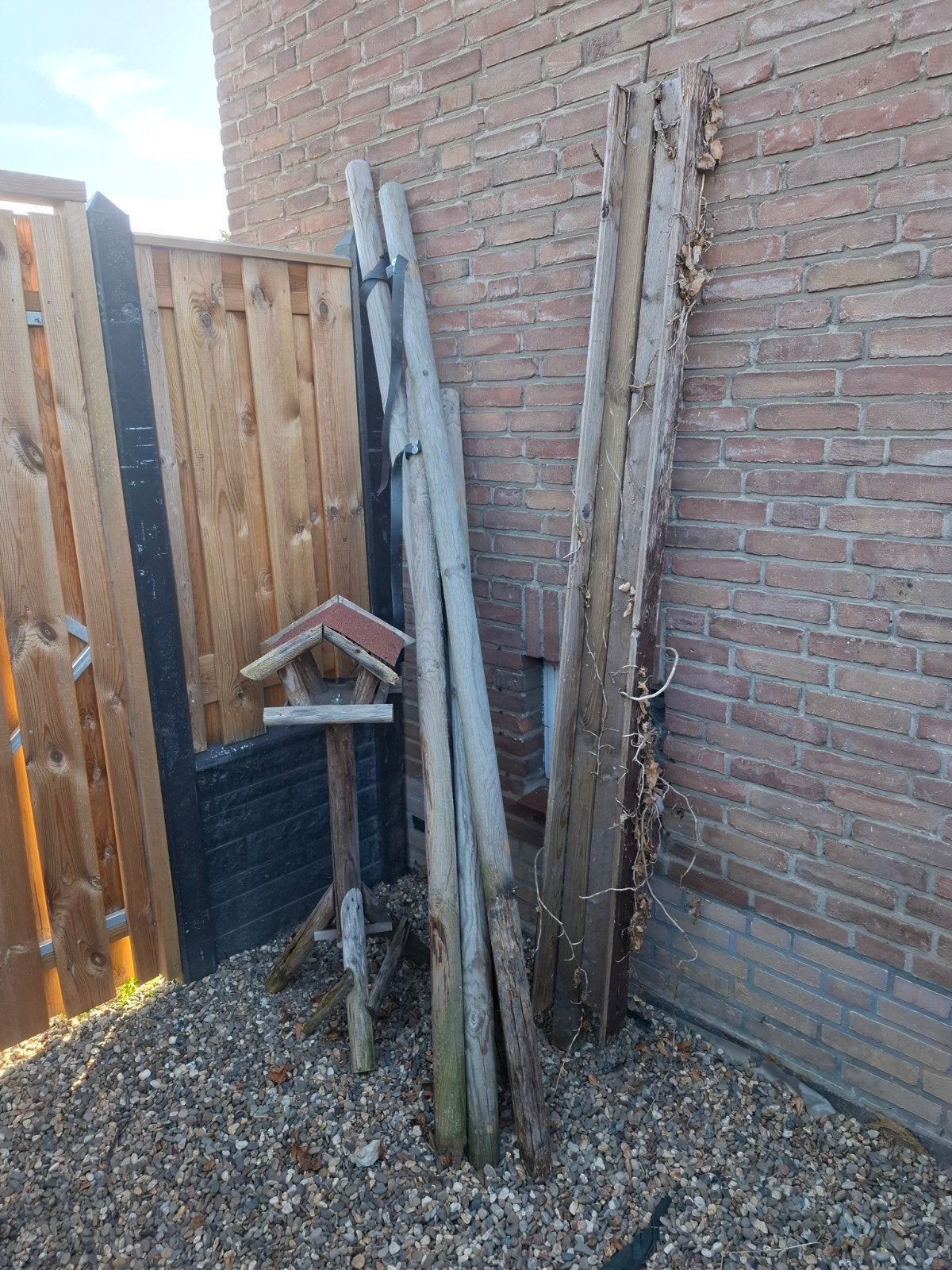 Gratis boompalen en brandhout, Minder dan 3 m³, Ophalen, Overige houtsoorten, Stammen