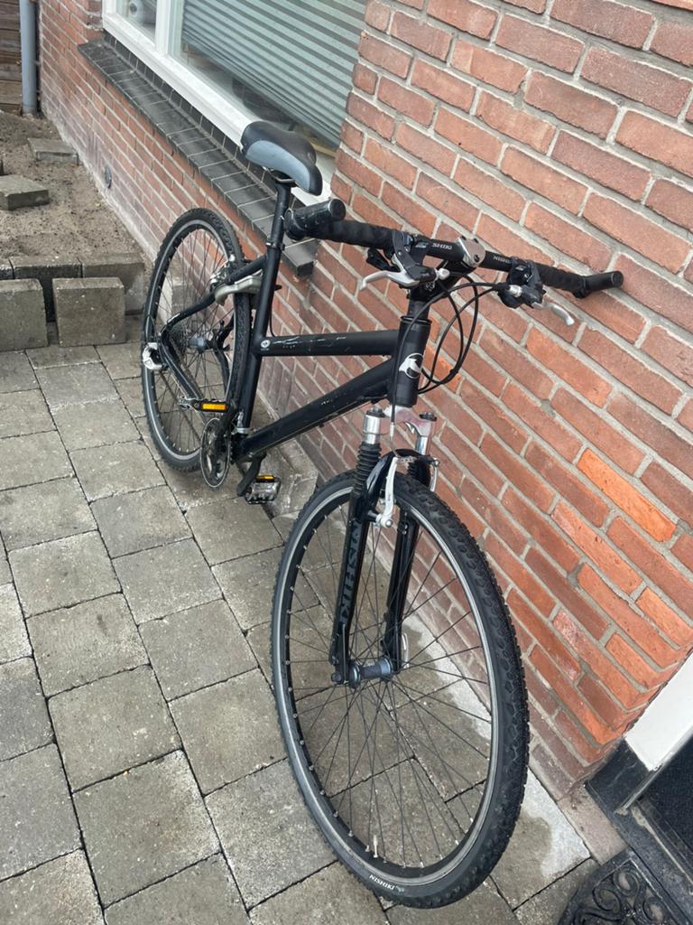 Tekoop 3 mountainbike zie foto en beschrijving, Fietsen en Brommers, Ophalen, Gebruikt, Overige merken