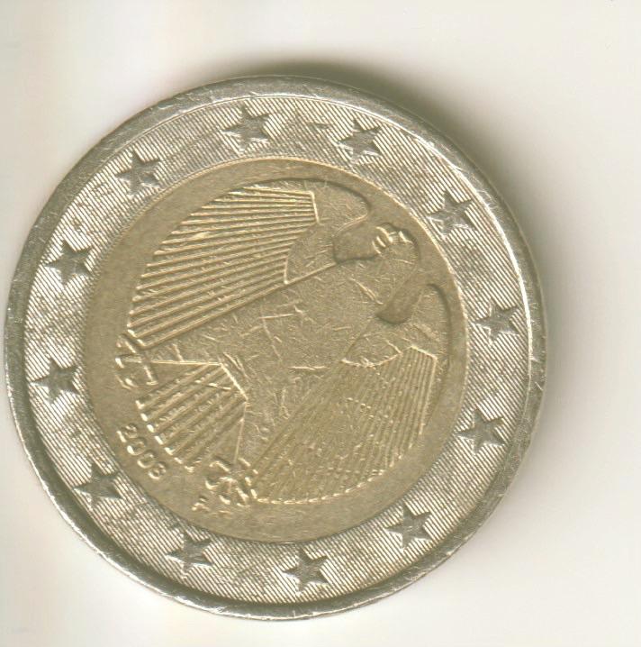 2 euro 2008 f duitsland, Postzegels en Munten, Munten | Europa | Euromunten, Verzenden, Duitsland, 2 euro