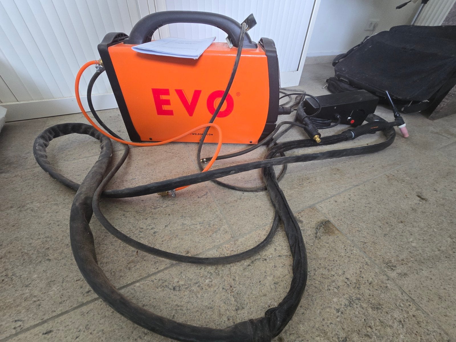 EVO TIG 200 AC/DC Pulse PFC S Lasapparaat, Ophalen, Zo goed als nieuw, 150 tot 250 ampère, Tig