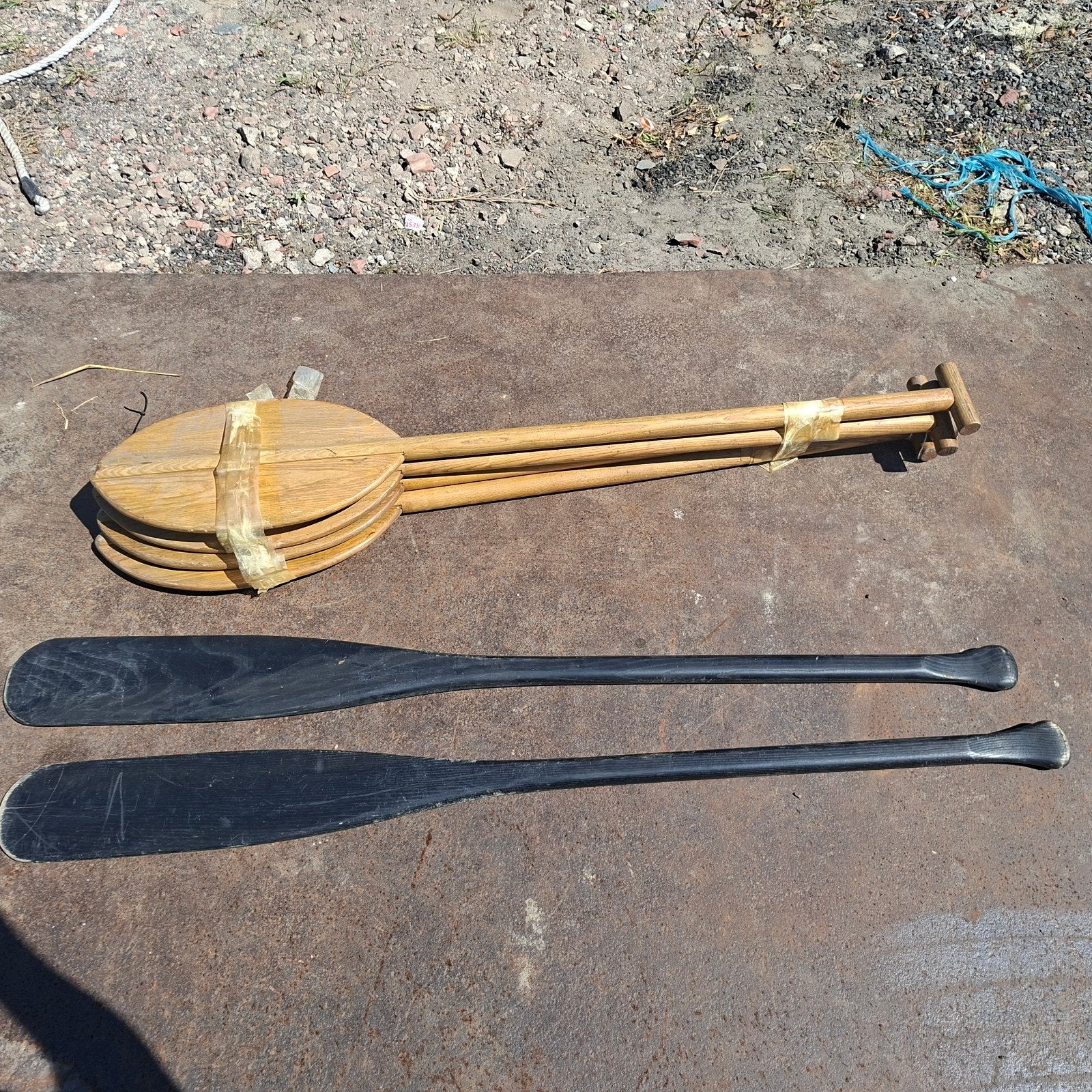 nieuwe peddels 1,4m € 30 per set, Ophalen of Verzenden, Nieuw