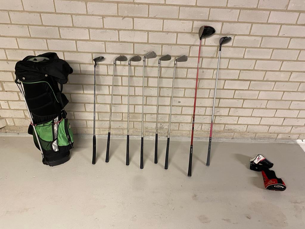 Galloway 8-delige golfset met tas en standaard, Sport en Fitness, Golf, Ophalen, Gebruikt, Set, Callaway