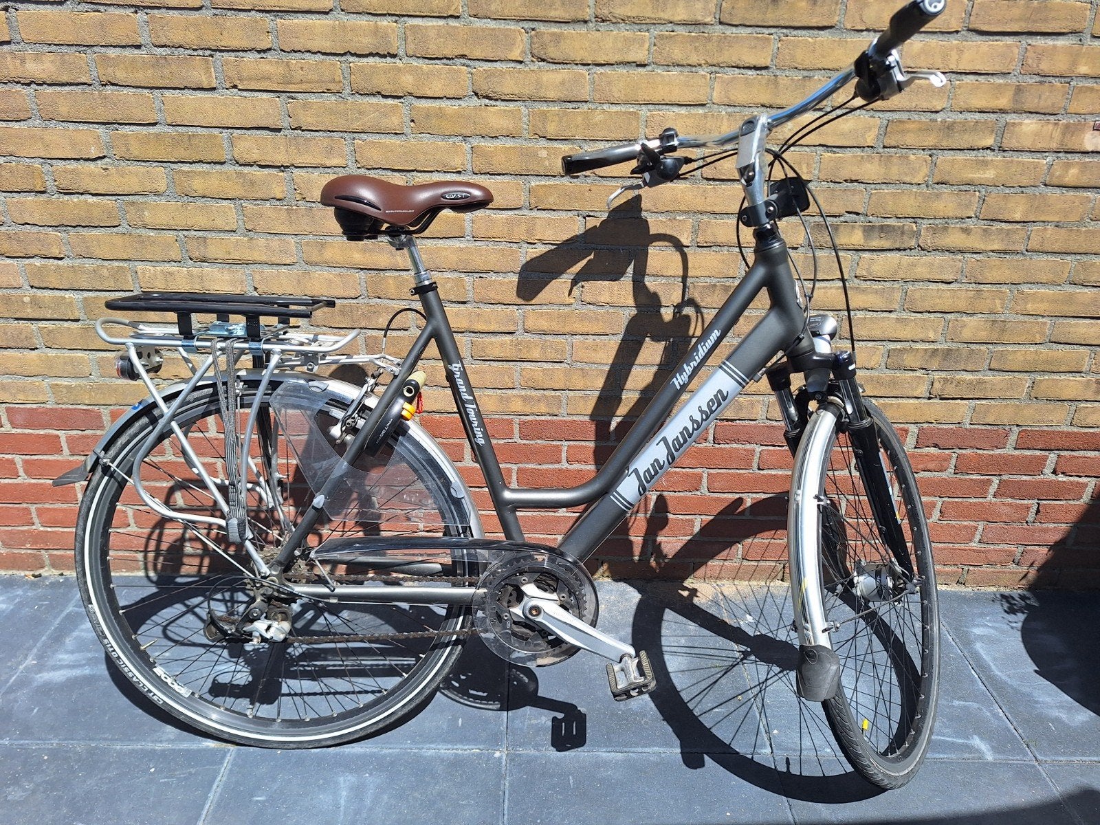 Jan Janssen Hybridium Grand Touring Damesfiets 57cm, Gebruikt, Versnellingen, 57 tot 61 cm, Ophalen