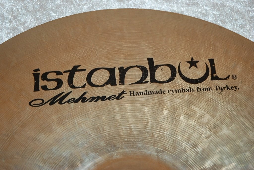 Istanbul Samataya Mehmet crash 1529gr 18 inch <26261336>, Gebruikt, ., Drums of Percussie, Ophalen of Verzenden