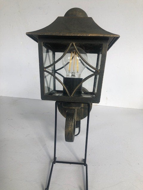 Klassieke Philips / Massive Cambridge Buitenlamp met Sensor, Bewegingssensor, Gebruikt, Minder dan 50 watt, Wandlamp