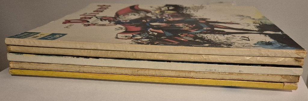 Prins Valiant | Nooitgedacht reeks | nr.1, 2, 3, 5, 6 (1968), Boeken, Stripboeken, Gelezen, Ophalen of Verzenden, Hal Foster, Meerdere stripboeken