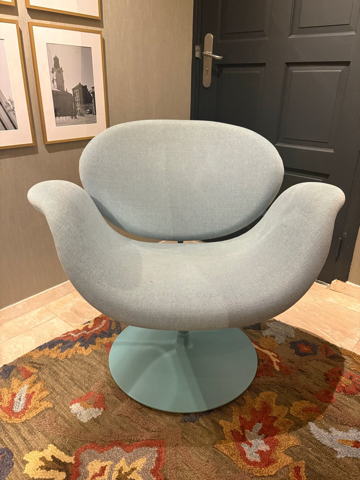 Artifort Tulip Midi (F549) fauteuil van Pierre Paulin, Huis en Inrichting, Ophalen, Overige kleuren, Zo goed als nieuw, Eén