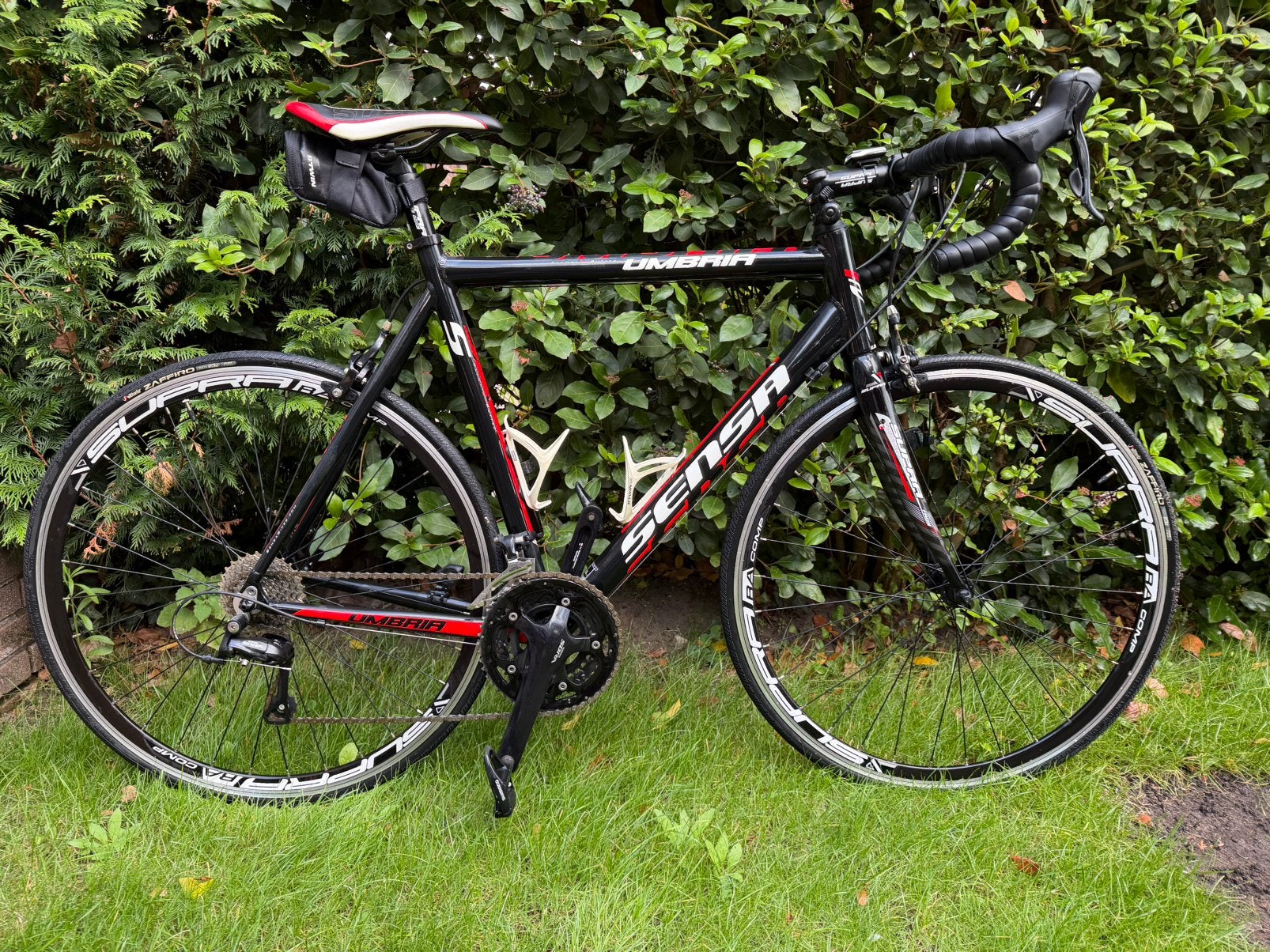 Sensa Umbria racefiets, Velgrem, Aluminium, Zo goed als nieuw, 57 tot 61 cm