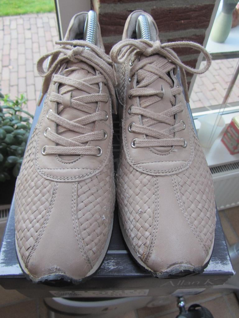 Beige damesschoenen van gevlochten leder 40, Kleding | Dames, Purdy ALAN K, Beige, Dansschoenen, Ophalen of Verzenden