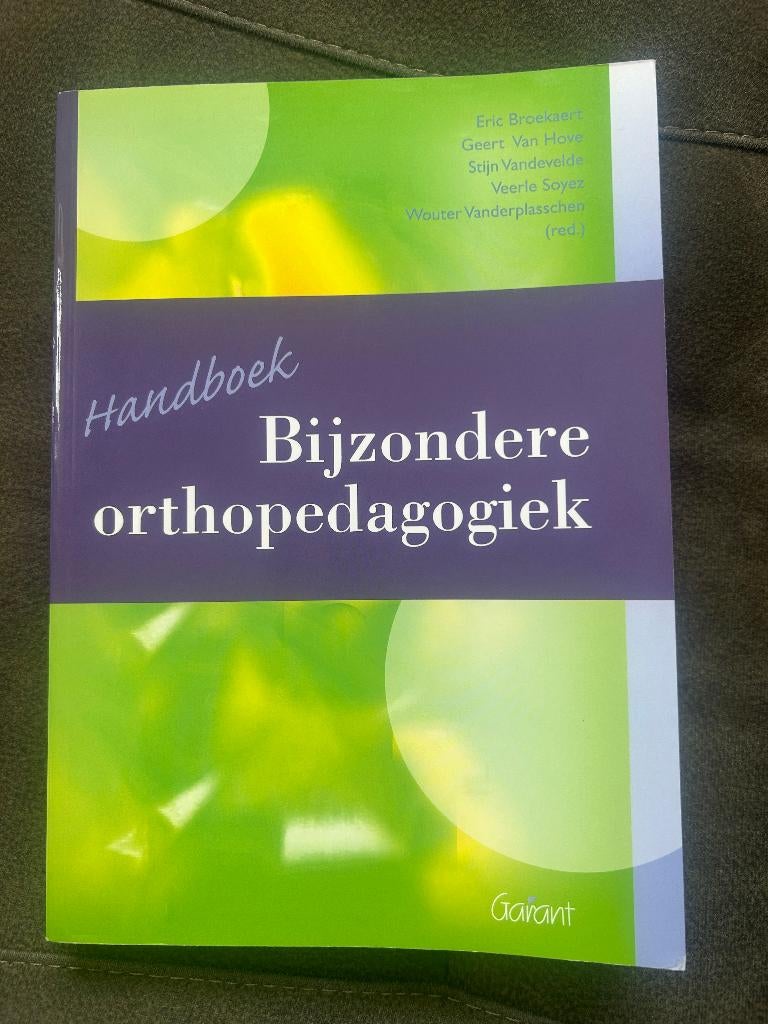 Handboek Bijzondere orthopedagogiek, Boeken, Studieboeken en Cursussen, Diverse auteurs, Ophalen of Verzenden, Alpha, WO