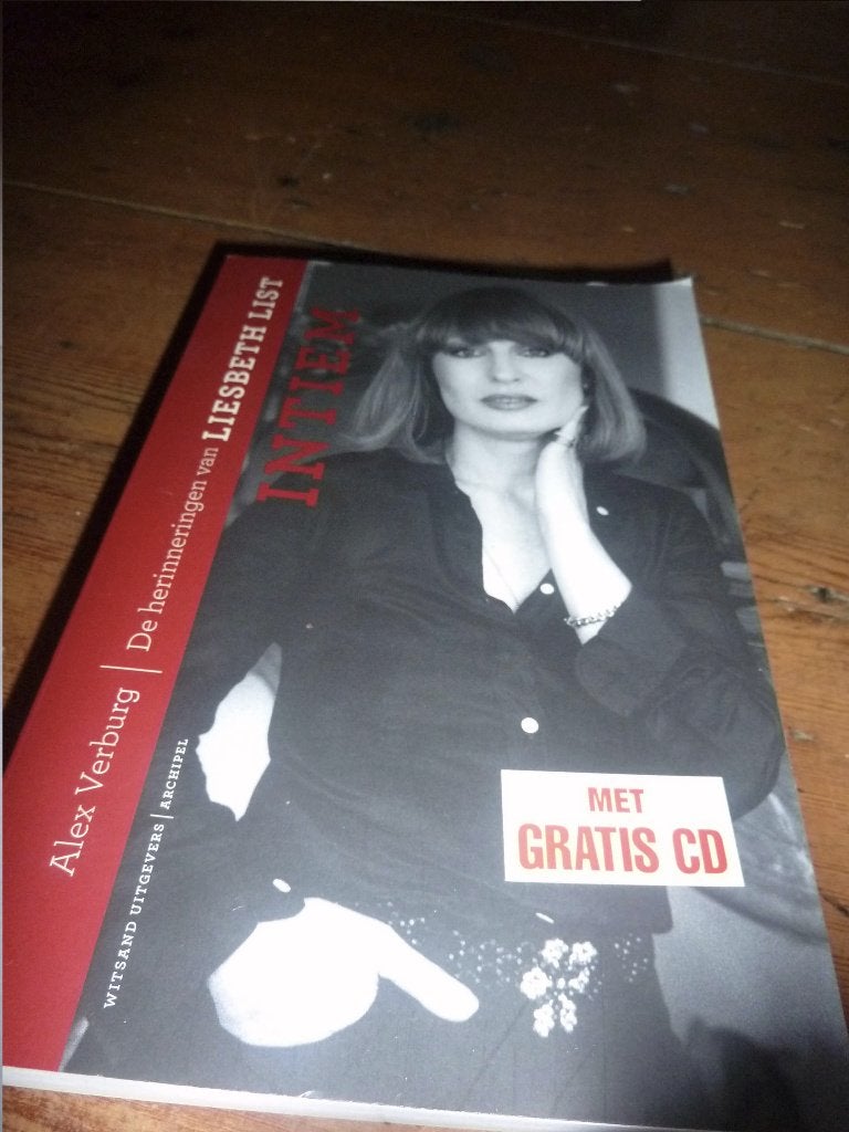 cd Liesbeth List- INTIEM - Herinneringen - gesigneerd (2011), Ophalen of Verzenden, Gesigneerd