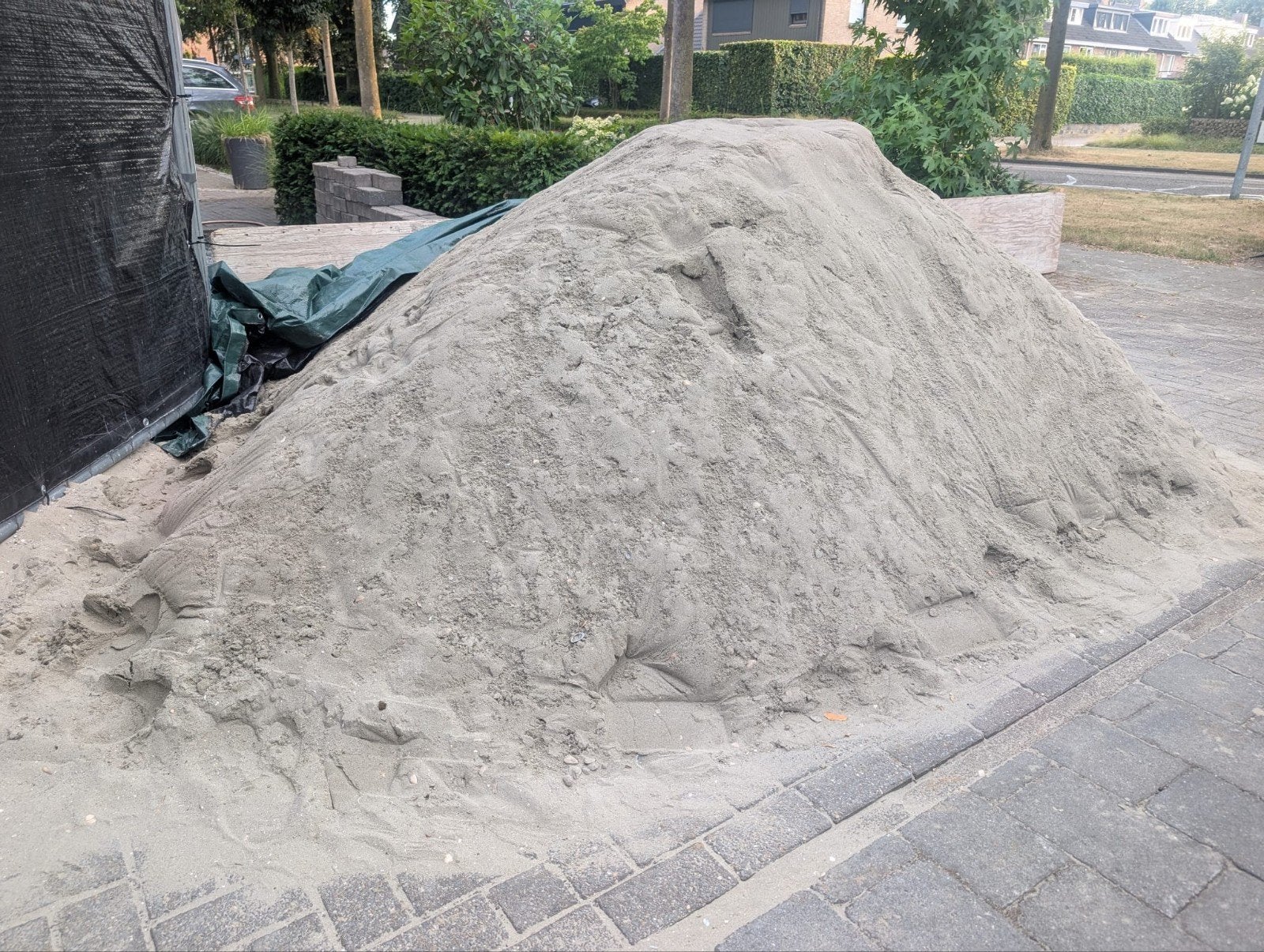 Gratis ophoogzand, Tuin en Terras, Zand, Ophalen, Nieuw, Ophoogzand