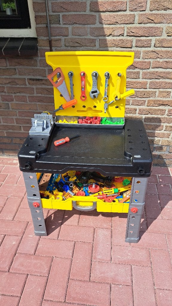 Kinderwerkbank, Ophalen, Gebruikt