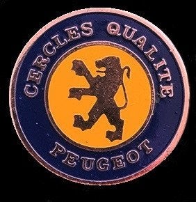 Peugeot- Cercles Qualite pin, Verzenden, Nieuw, Transport, Speldje of Pin