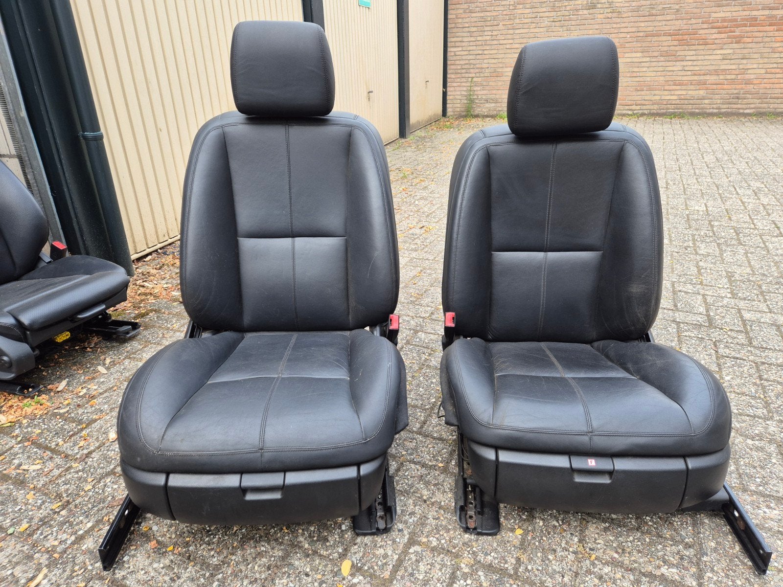 Mercedes S klasse w221 zwart leren interieur + bruin leer, Auto-onderdelen, Ophalen