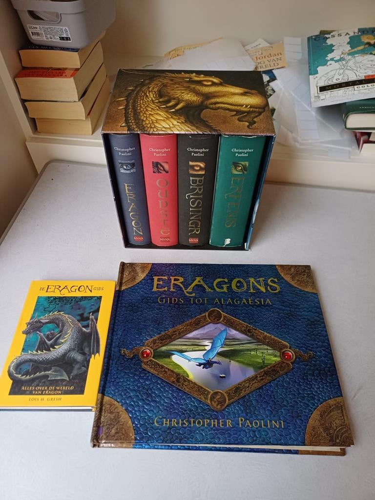 Eragon boekenset, Ophalen of Verzenden, Gelezen, Christopher Paolini