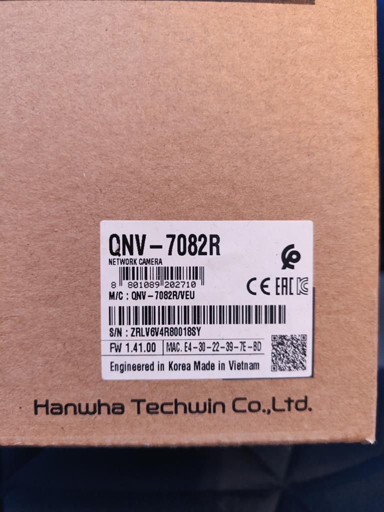 Hanwha Techwin Wisenet QNV-7082R Netwerk Dome Camera, Ophalen of Verzenden, Nieuw, Buitencamera