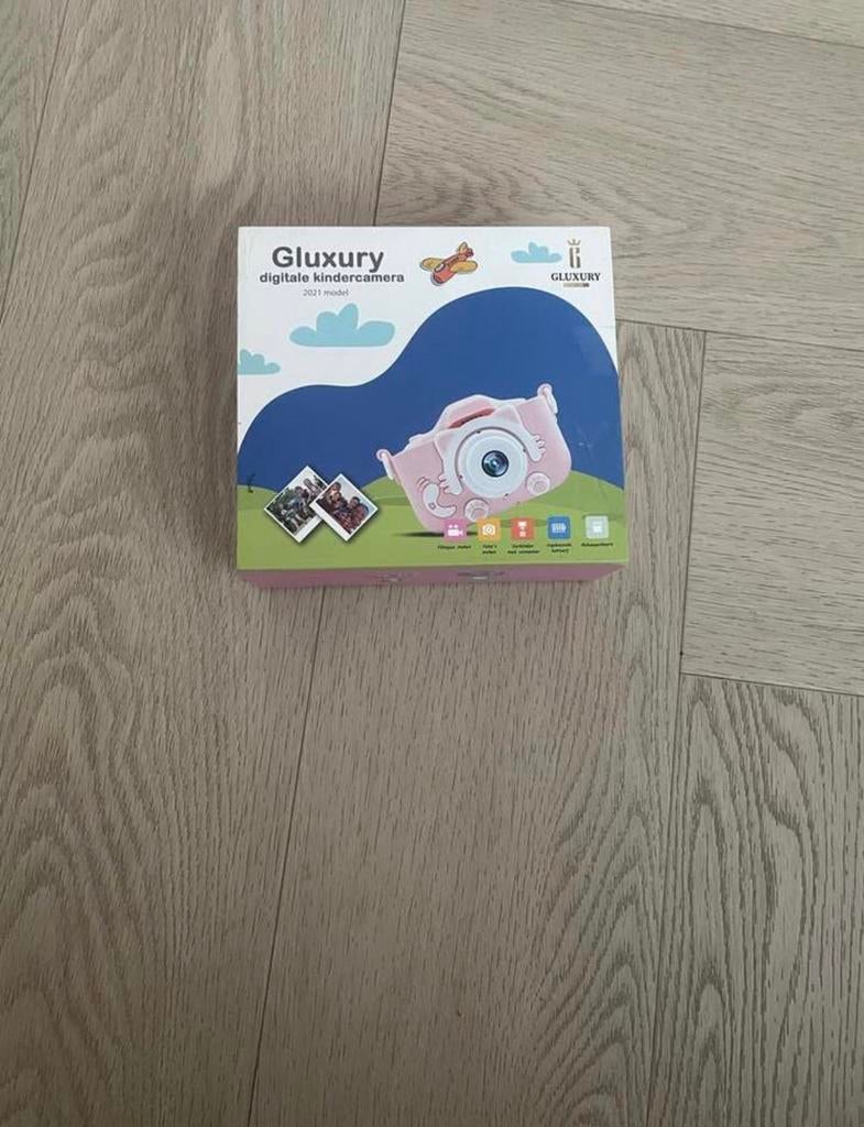 Gluxury kindercamera roze, Ophalen of Verzenden, Zo goed als nieuw, Overige Merken, Geen optische zoom