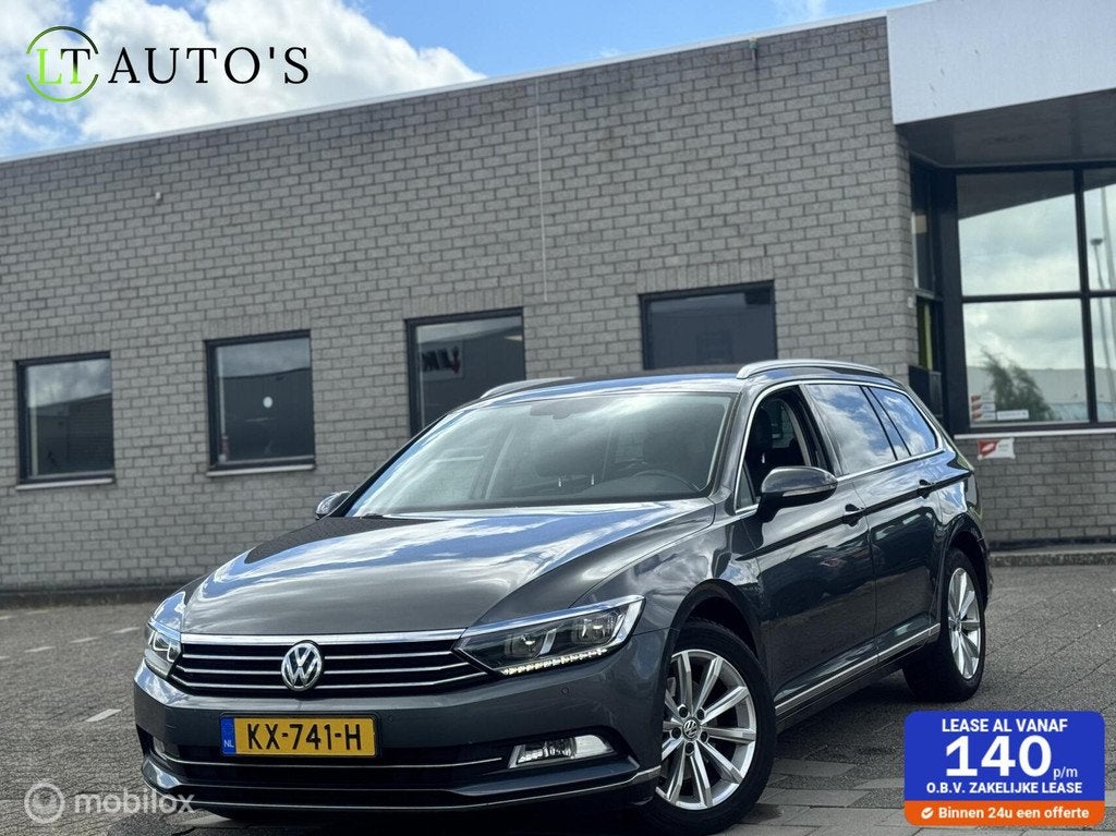 Volkswagen Passat Variant 1.6 TDI Highline|Camera ½ Leer LE, Euro 6, 4 cilinders, Te koop, 740 kg
