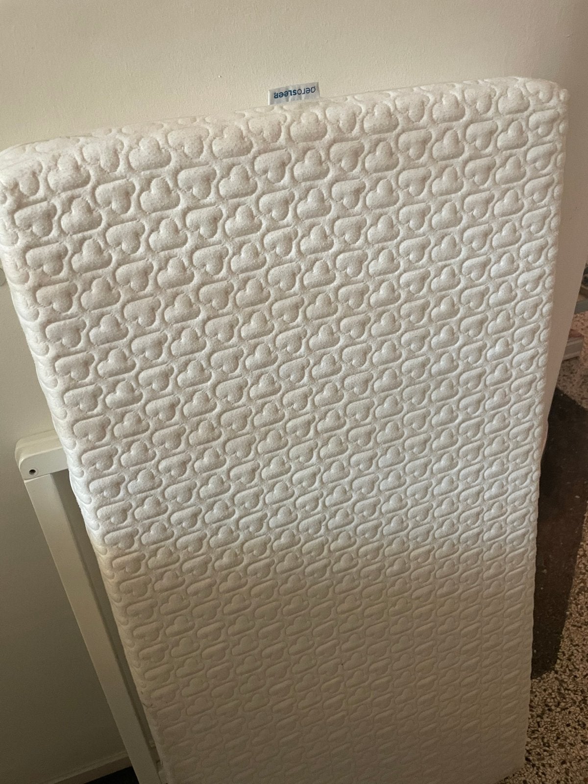 Aerosleep matras voor ledikant 60x120, Ophalen, Gebruikt, 190 cm of minder, Matras