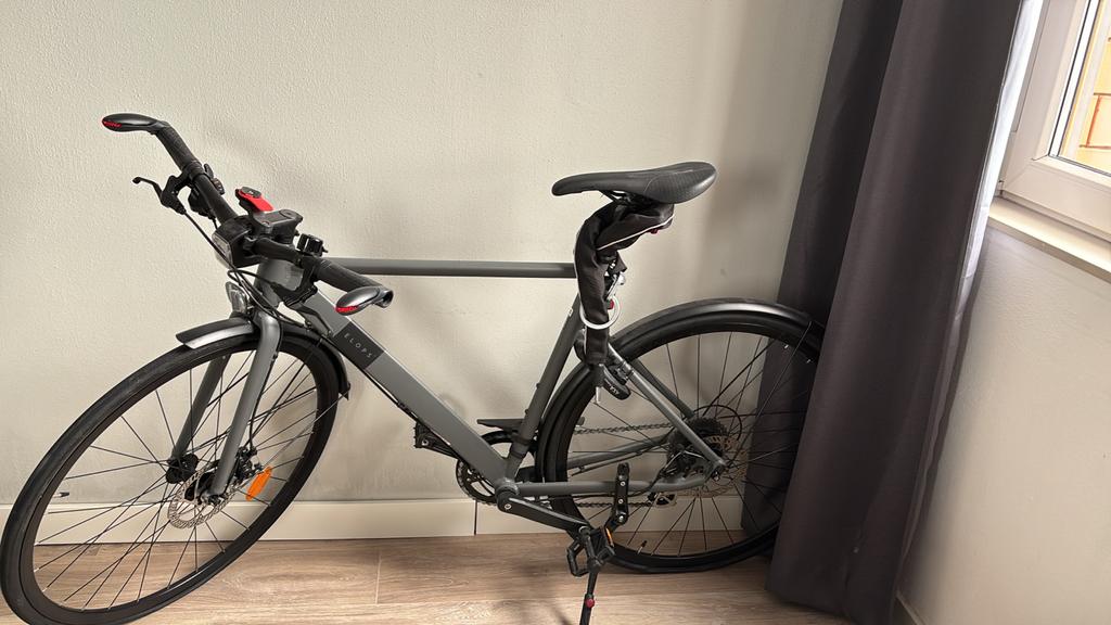 Elops Stadsfiets - Comfortabel en Stijlvol, Fietsen en Brommers, Versnellingen, Zo goed als nieuw, Schijfrem, 53 tot 57 cm