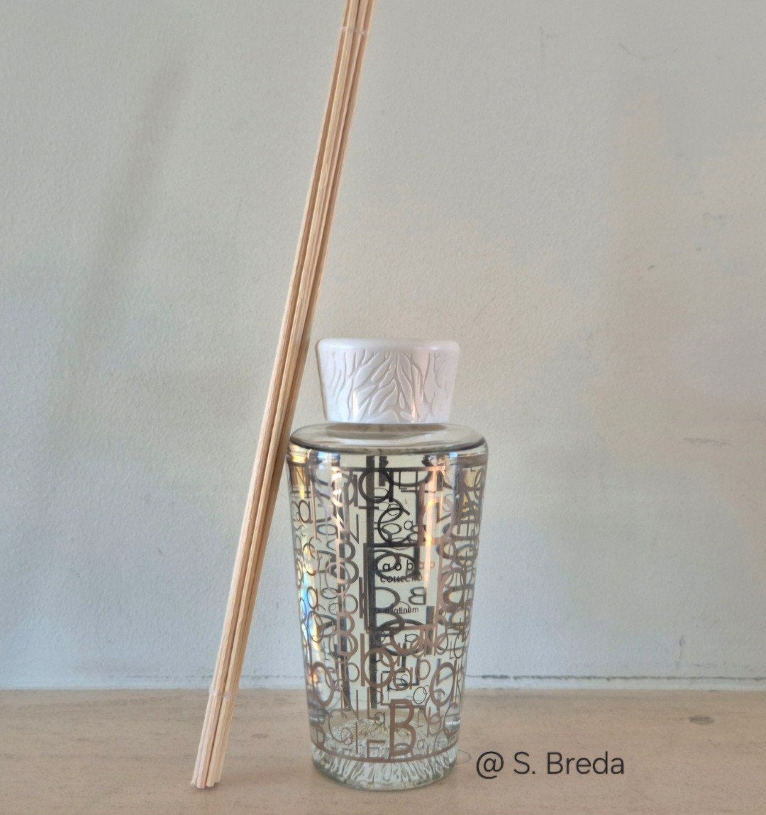 Baobab | Platinum | Diffuser Geurstokjes 250 ml, Ophalen of Verzenden, Nieuw, Glas