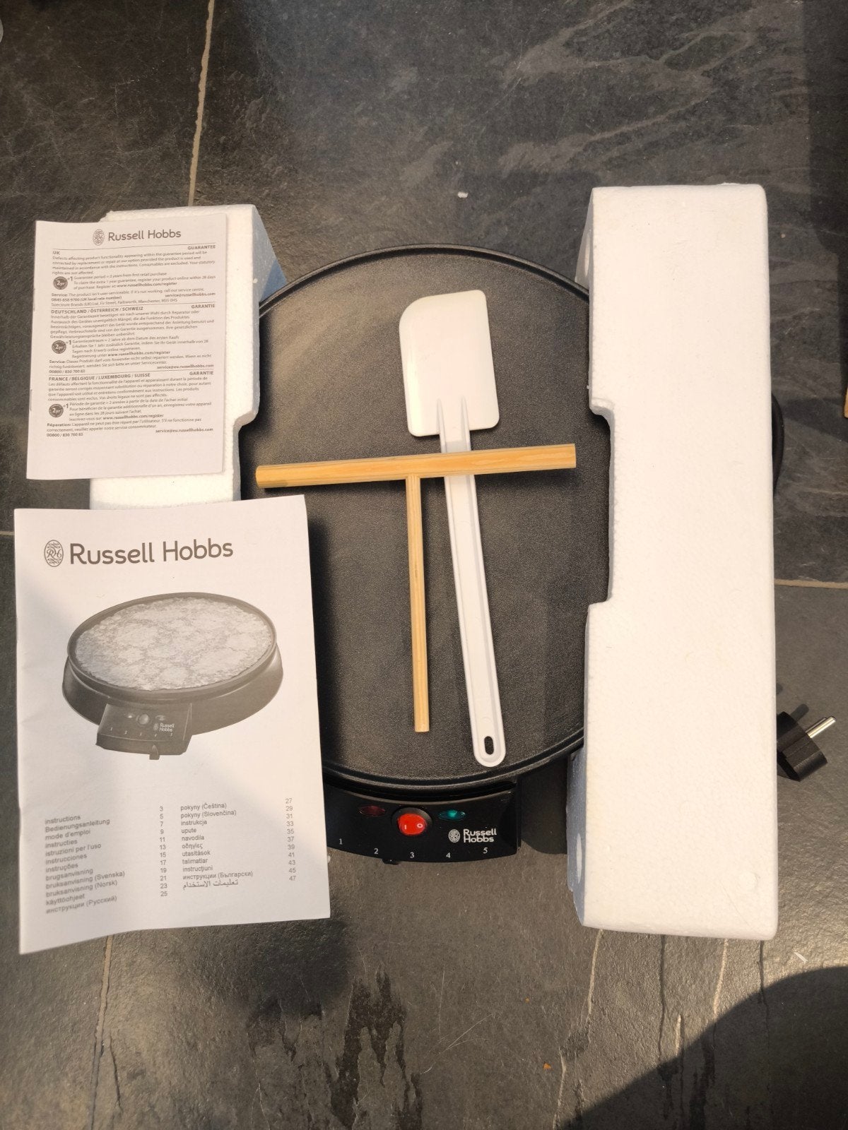 Russell Hobbs Fiesta Crêpe Maker - Nieuw in doos, Ophalen of Verzenden, Nieuw