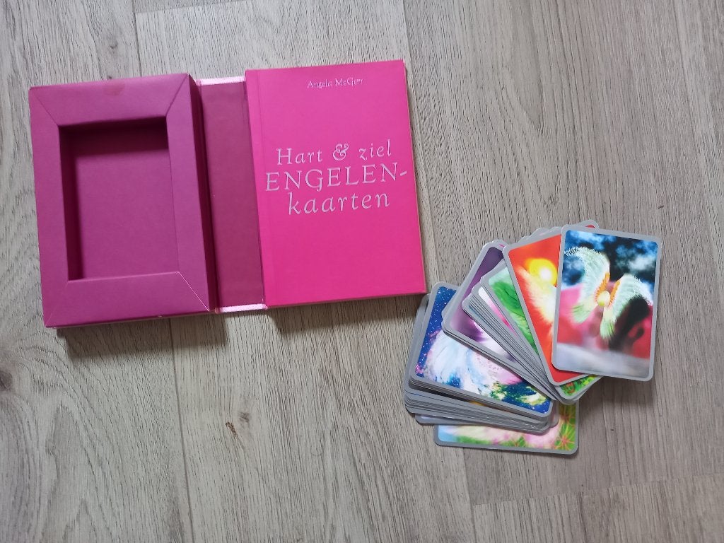 Kaartendeck Hart & Ziel Engelenkaarten - Angela Mc Gerr, Boeken, Ophalen of Verzenden, Gelezen, Tarot of Kaarten leggen, Overige typen