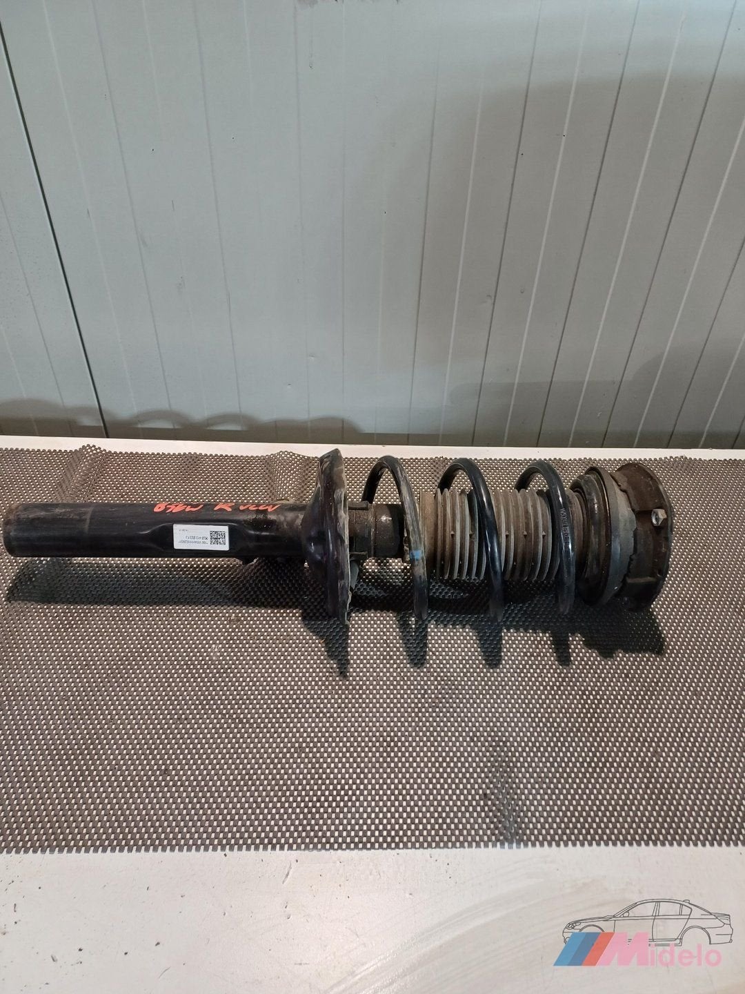 rechts voor schokbreker golf 7 artikelnr 5q0413023 fj, Gebruikt, -, Volkswagen, Ophalen of Verzenden