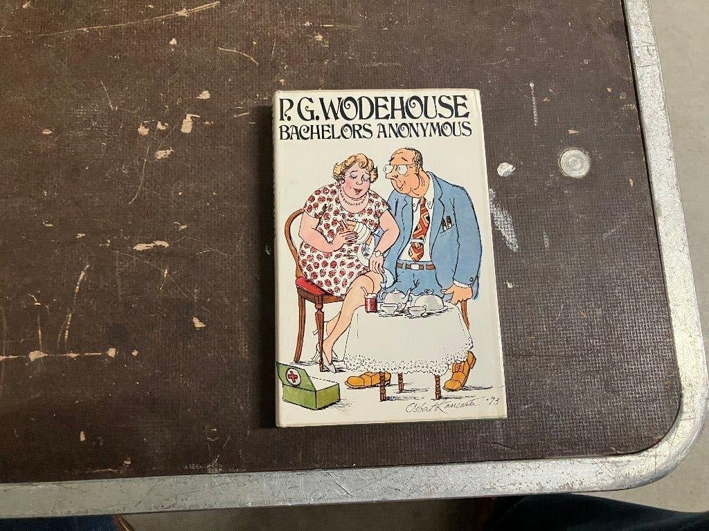 P G Wodehouse bachelors anonymous (1973) eerste druk!, Boeken, Verzenden, P G Wodehouse, Verhalen, Zo goed als nieuw