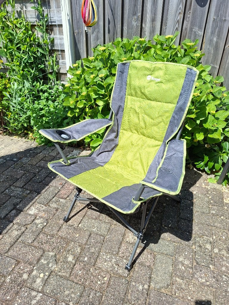 Vouwstoel, Caravans en Kamperen, Kampeermeubelen, Ophalen, Zo goed als nieuw, Campingstoel