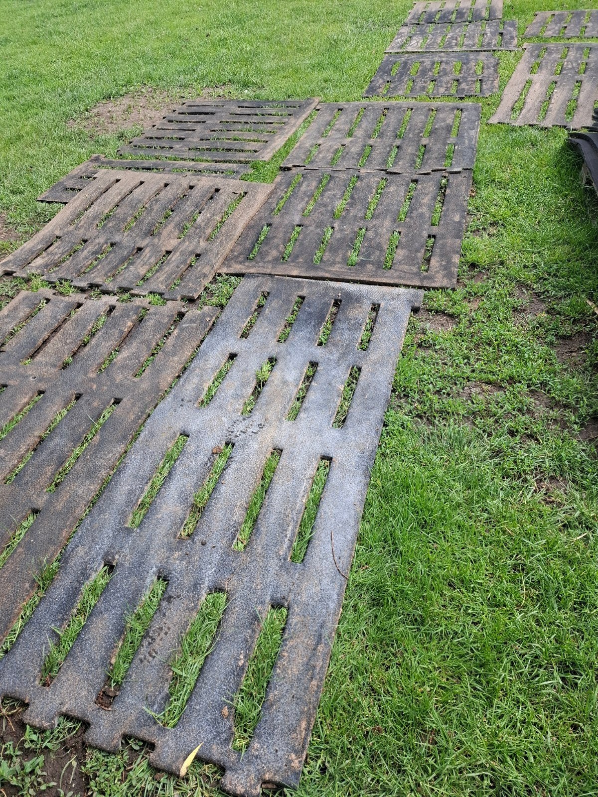 55-60 m2 rubberen platen voor allerlei doeleinden, Doe-het-zelf en Verbouw, Zeil en Folie, Ophalen of Verzenden, 15 m² of meer