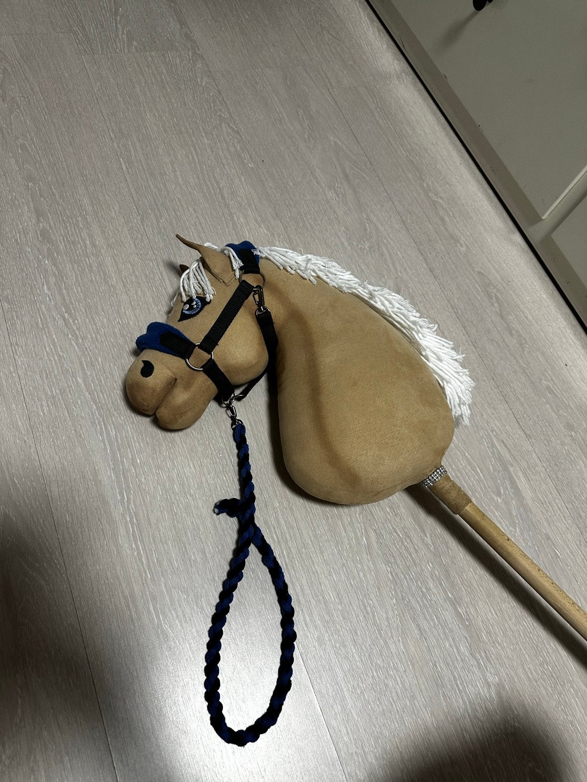 Hobbyhorse met hoofdstel en teugels, Kinderen en Baby's, Speelgoed | Overig, Ophalen, Zo goed als nieuw, Jongen of Meisje