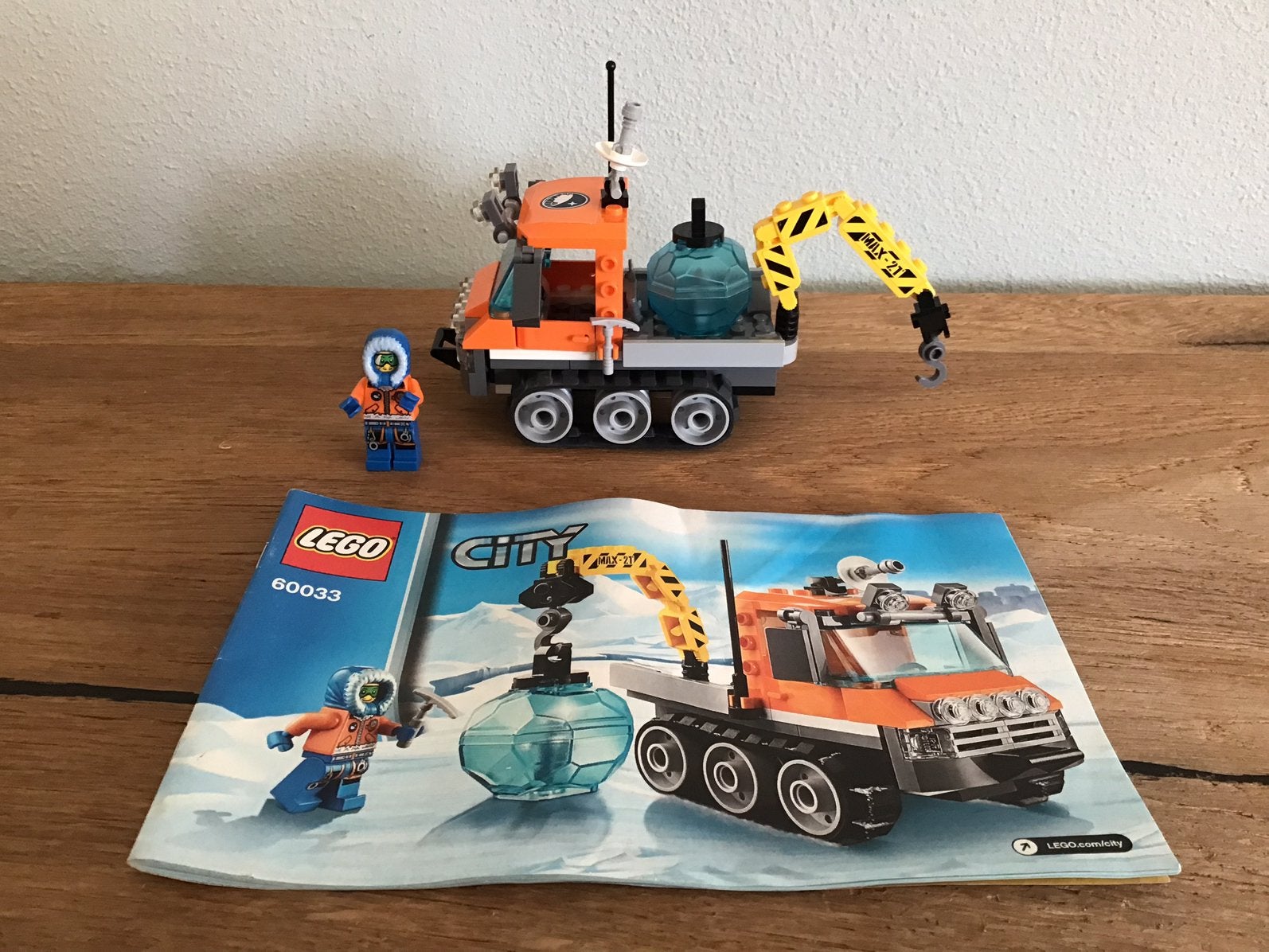 Lego City 60033 -  Arctic Ice Crawler, Ophalen of Verzenden, Gebruikt