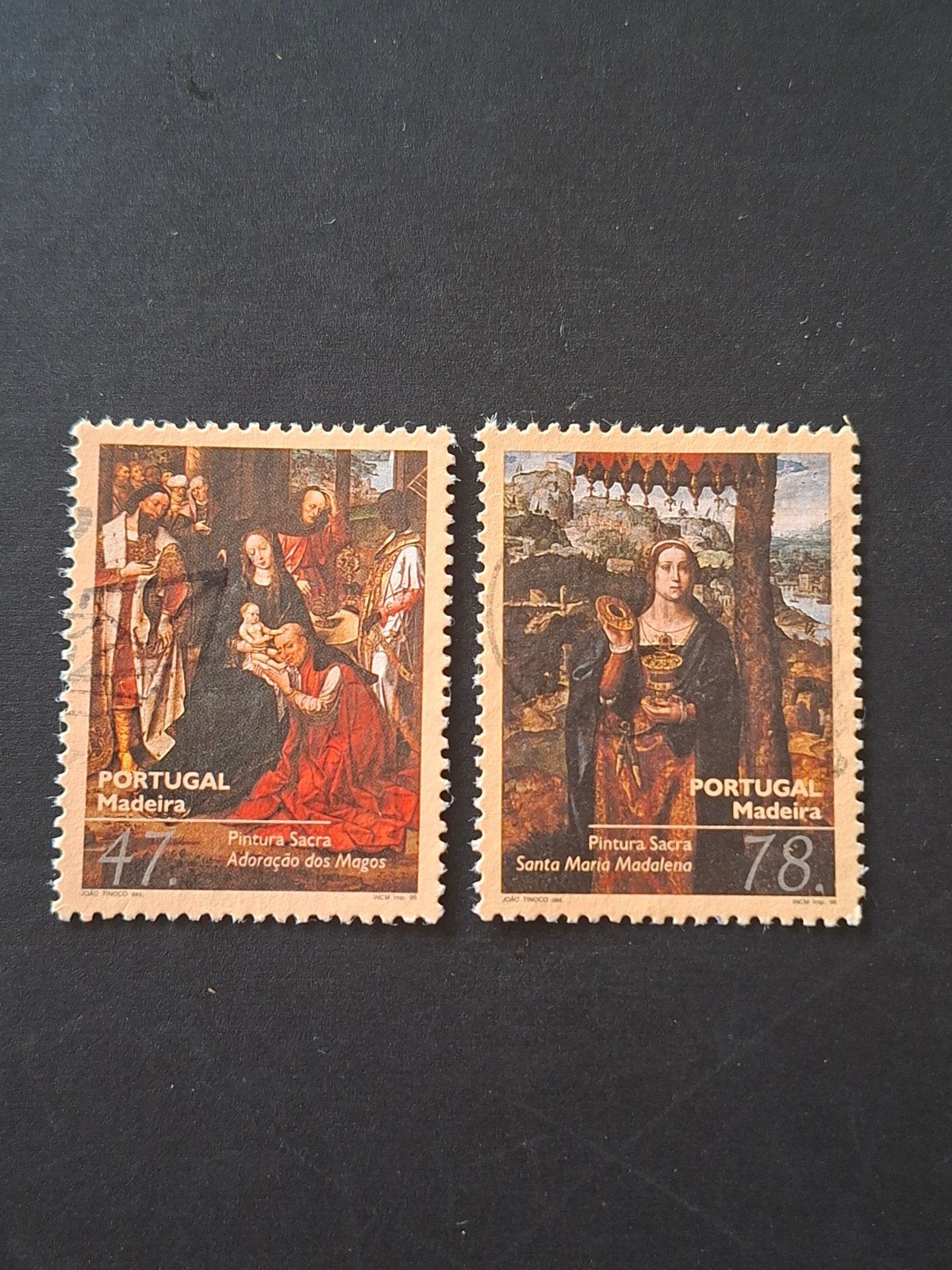 Portugal Madeira Mi 183-184, Verzenden, Portugal, Gestempeld