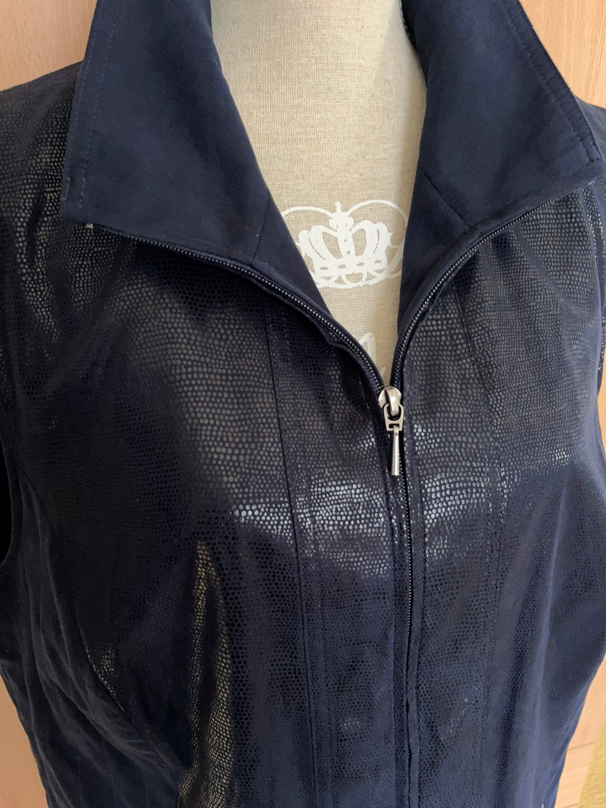 Erfo bodywarmer maat 46, Ophalen of Verzenden, Zo goed als nieuw, Maat 46/48 (XL) of groter, Blauw