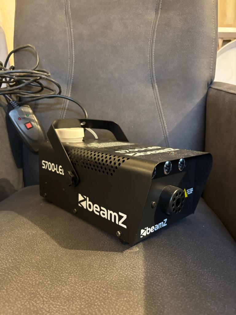 BeamZ S700-LED Rookmachine met Vloeistof, Ophalen of Verzenden, Zo goed als nieuw, Rookmachine, Kleur
