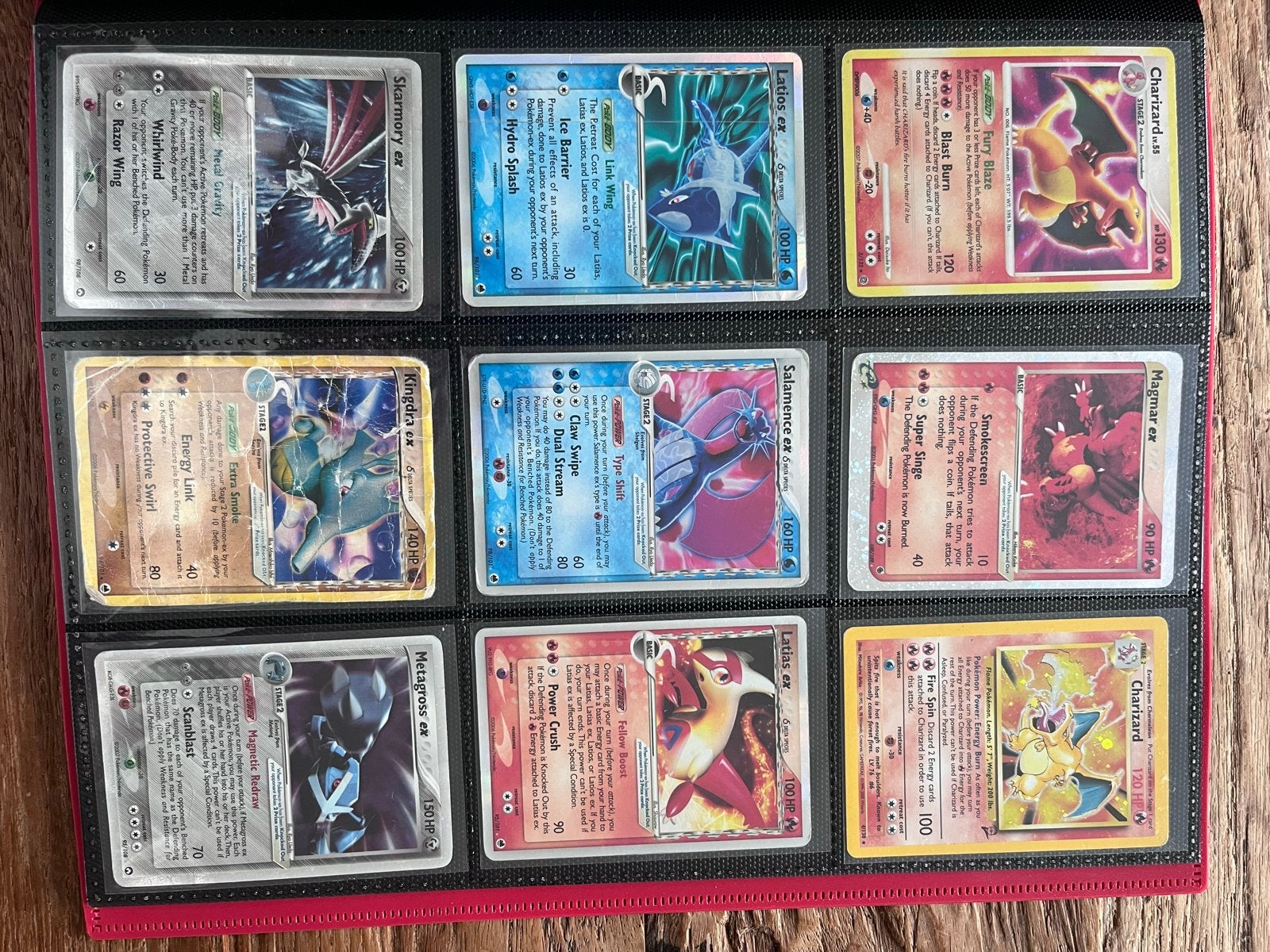 Grote verzameling Pokémon kaarten in map, Ophalen of Verzenden, Gebruikt, Meerdere kaarten, Foil