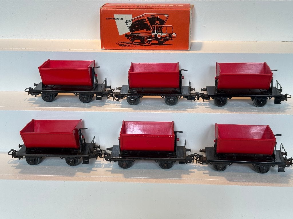 6 x Märklin 4513 kiepwagons, Wisselstroom, Gebruikt, Wagon, Ophalen of Verzenden