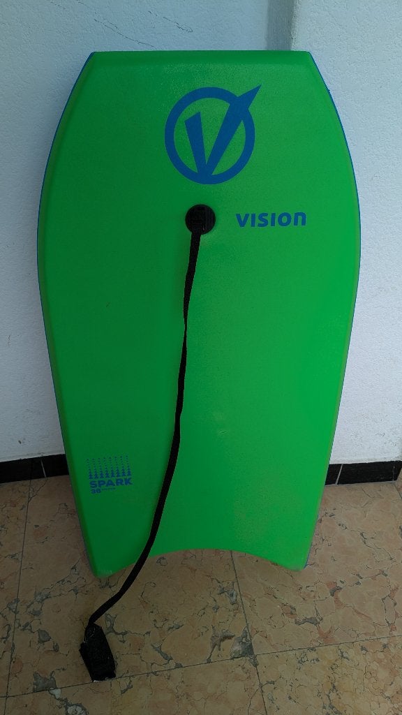 Vision Spark 36 bodyboard + leash – klaar voor de golven!, Watersport en Boten, Ophalen, Gebruikt, Funboard, Met koord