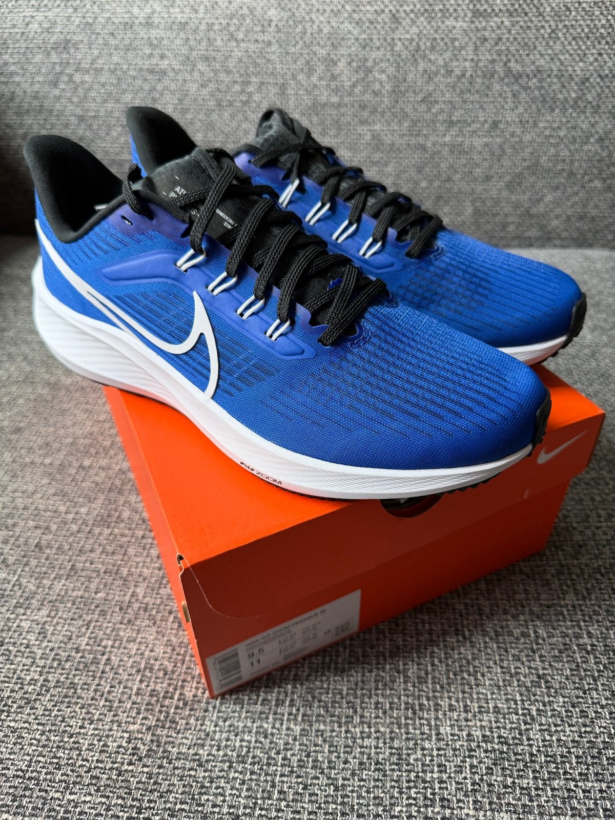 Nike Pegasus 39 hardloopschoenen - Maat 43 - Nieuw in doos, Blauw, Sportschoenen, Nieuw, Ophalen of Verzenden