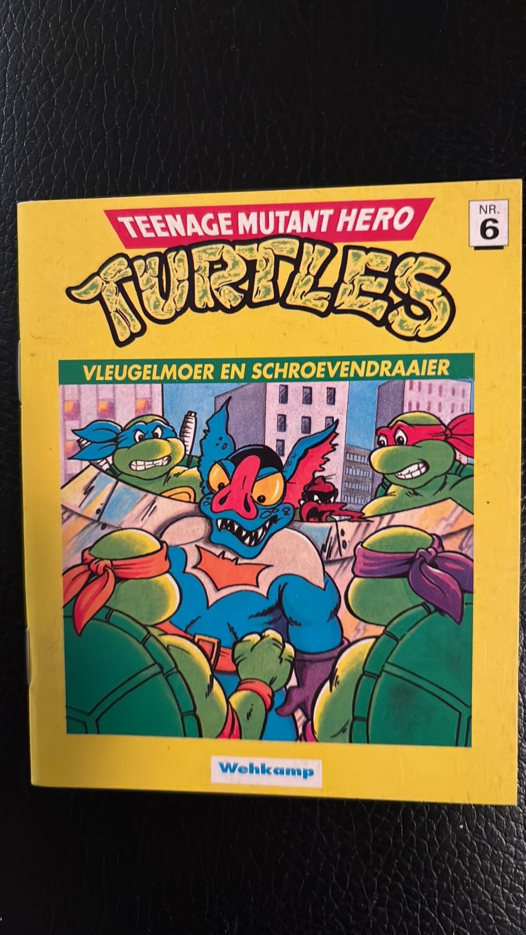 WEHKAMP 1994 TEENAGE MUTANT HERO TURTLES 6, Verzamelen, Supermarktacties, Albert Heijn, Ophalen of Verzenden